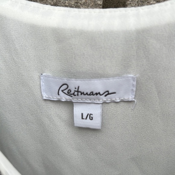 Reitmans Lined Tank Top Blouse Sz L - Picture 6 of 8